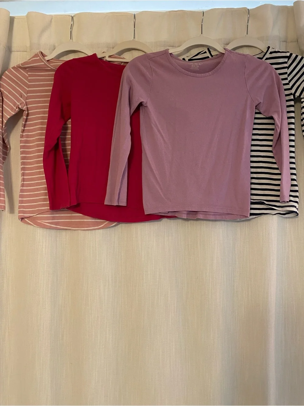 The Children’s Place Girls' Long-Sleeve T-shirts.